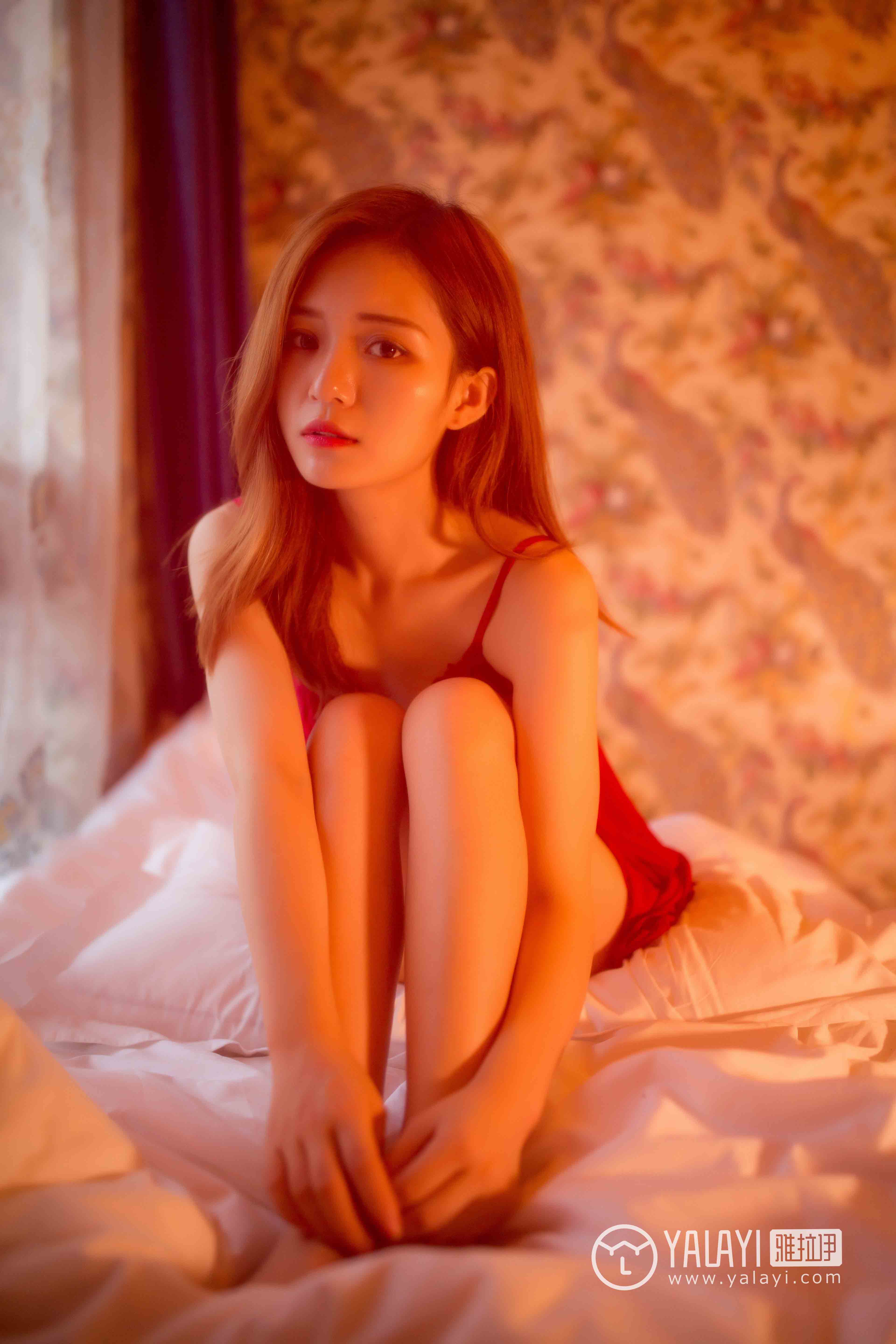 [YALAYI雅拉伊]2018.08.09NO.044遗落红紗赵欣怡插图6